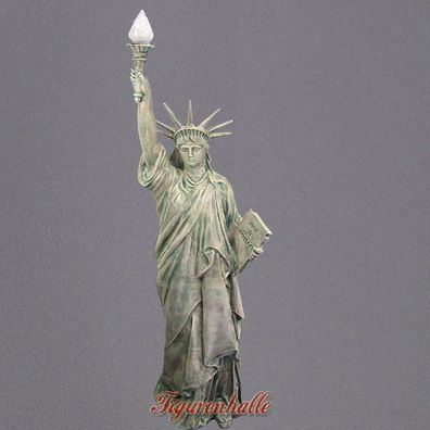 Freiheitsstatue Liberty Weiß New York Figur beton Optik Artikel Statue Skulptur be