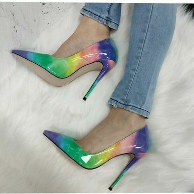 Damen Pumps Sexy Highheels Spitz Sandalen Stilettoabsatz Nachtclub Party Schuhe