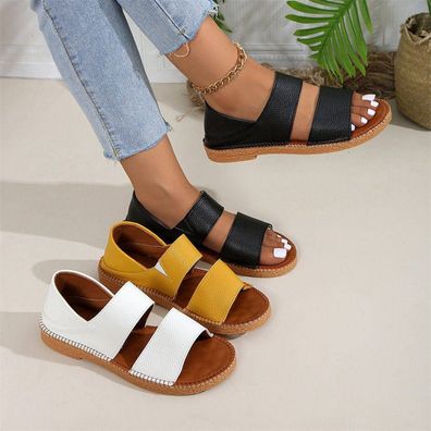 Damen Sommer Sandalen Sandaletten Strandschuhe Leichte Slipper Sommerschuhe