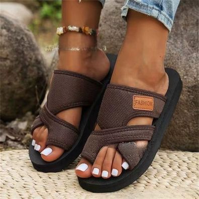 Damen Sandalen Casual Hausschuhe Zehentrenner Schuhe Hausschuhe Slipper