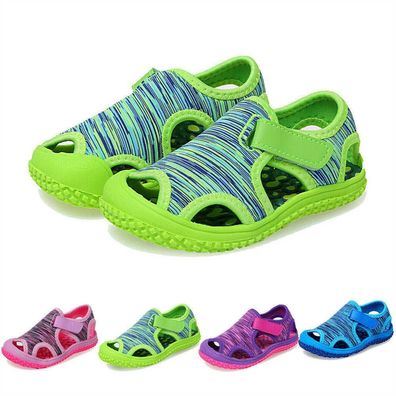Kinder Jungen Madchen Hausschuhe Freizeit Textilschuhe Sandalen Strand Schuhe