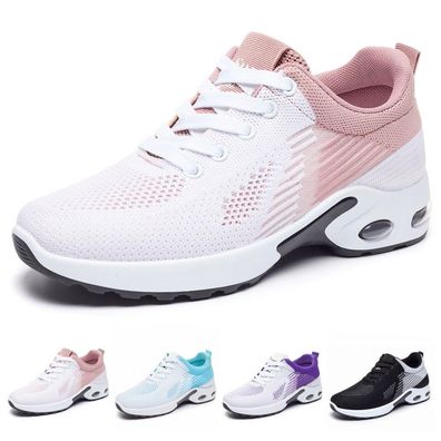 Damen Laufschuhe Atmungsaktiv Turnschuhe Leichte Sportschuhe Athletisch Sneaker