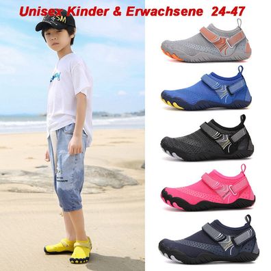Kinder Damen Herren Ultraleicht Laufschuhe Turnschuhe Barfubschuhe Zehenschuhe