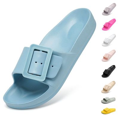 Badelatschen Damen Badeschlappe Leichte Schlappen Hausschuhe Sommer Badeschuhe