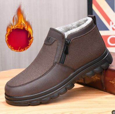 Schneestiefel Winter und Herbst Warme Schuhe Lassige Stiefel Wandern Neu Herren