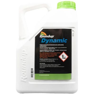 Roundup Dynamic 5L Unkrautvernichter Konzentrat Garten Rasen Stark