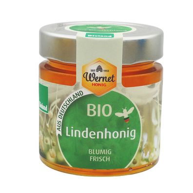 Honig Wernet Bioland Lindenhonig aus Deutschland 250g