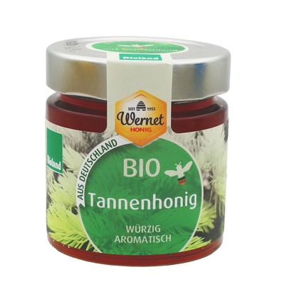 Honig Wernet Bioland Tannenhonig aus Deutschland 250g