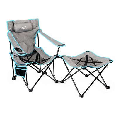 Platinet Faltbares Camping Set Stuhl und Tisch für Outdoor Campingmöbel