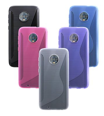 Handyhülle Motorola Moto G6 Silikon Hülle Schutzhülle Case Cover Backcover