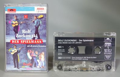 MC Kassette Rolf Zuckowski - Der Spielmann mit allen seinen Freunden Polydor 5375184