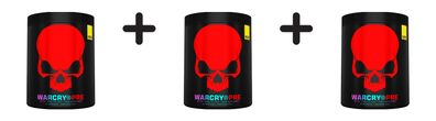 3 x Genius Nutrition WARCRY Pre (400g) American Cola