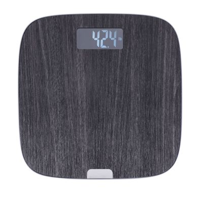 Adler AD 8192 Digitale Personenwaage mit LCD-Display & Holzdesign, bis 180 kg