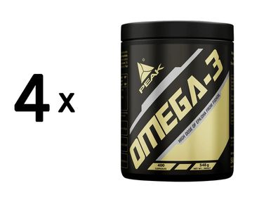 4 x Peak Omega-3 (400)