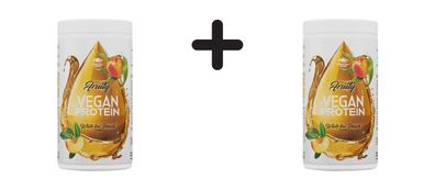 2 x Peak Fruity Vegan Protein (400g) White Tea Peach