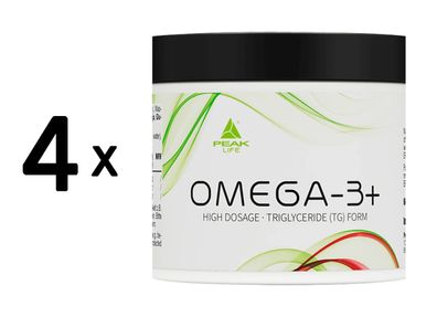 4 x Peak Omega-3+ (60 Caps)
