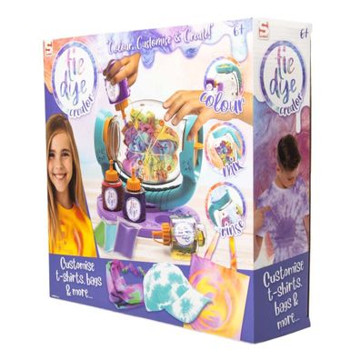 Sambro Tie Dye Creator Färbe Set für Kinder für T-Shirts Taschen und Accessoires