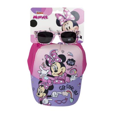 Disney Minnie Mouse Set – Kinder Cap & Sonnenbrille für sonnige Tage