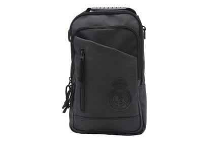 Real Madrid Umhängetasche Schultertasche mit verstellbarem Gurt und Reißverschluss