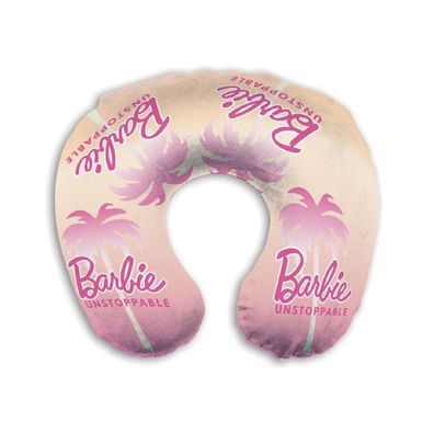 Barbie Nackenkissen – Travel Cushion aus Velboa für Reisen & Auto