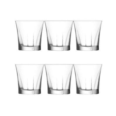 LAV Truva Trinkgläser 6er Set - 280 ml, zeitloses & elegantes Design