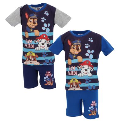 Paw Patrol Shortama – Kinderpyjama & Sommer Schlafanzug aus 100% Baumwolle