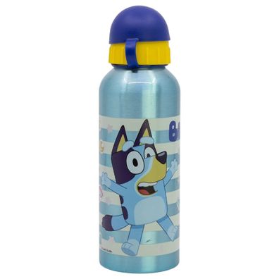 Bluey Aluminium Trinkflasche 530 ml – Kinderflasche für Schule & Freizeit