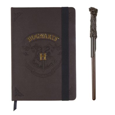 Harry Potter Hogwarts Schreibwaren-Set – Magisches Schulzubehör mit Zauberstab