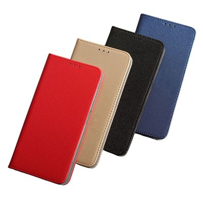 Smart Magnet Case Handyhülle mit Kartenfach und Magnetverschluss kompatibel mit