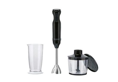Silvercrest Stabmixer Pürierstab Set SSMS 600 G7, 4-teilig, schwarz
