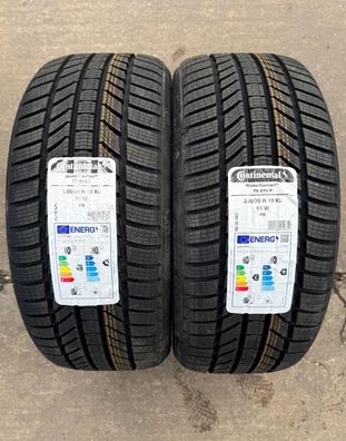2x Winterreifen 235/35 R19 91W XL Continental Winter Contact TS870P DOT25 NEU