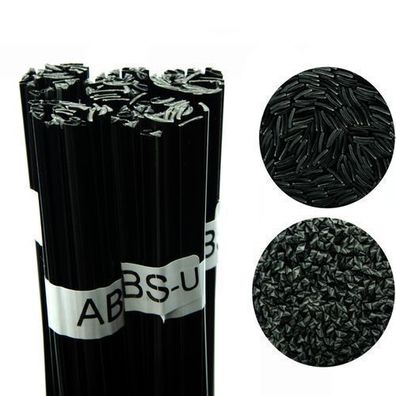 Rosfix Kunststoff-Schweißdraht ABS-U Schwarz – 100g | 42?cm, 310–360?°C