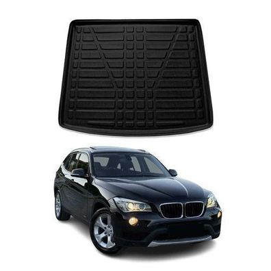 Kofferraumwanne Laderaumwanne für BMW X1 E84 2009-2015 TPE Gummi Schwarz