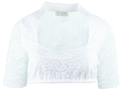 Krüger Dirndlbluse Ariane ecru - Größe: 32