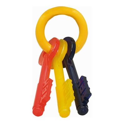 Beißring für Hunde Nylabone Schlüssel Bacon Größe L Nylon
