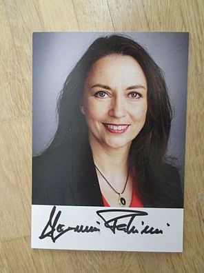 SPD Politikerin Yasmin Fahimi - handsigniertes Autogramm!!!