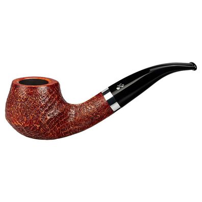 VAUEN Jahrespfeife 2026, braun, sandgestrahlt, 9mm Filter, Weißpunkt, Limitiert