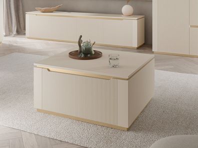 Couchtisch Hilafin 2K Couchtisch mit zwei Klappe M24