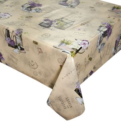 Wachstuchtischdecke Wachstuch Wachstuchdecke Tischdecke Abwaschbar Sommer Garten