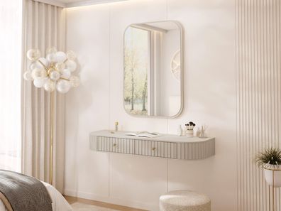 Schminktisch mit spiegel Sepiroz 2S, Schminktisch, Stilvoll Wohnzimmer Kollektion M24