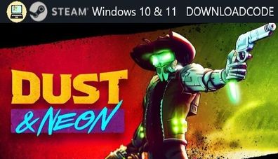 NEU PC Computer Spiel Dust & Neon für Windows 10 11 STEAM Download Code Game Key