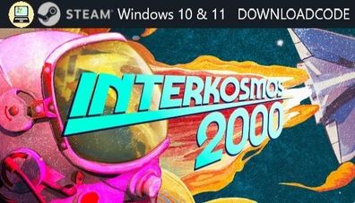 NEU PC Computer Spiel Interkosmos 2000 für Windows 10 11 STEAM Download Code Key