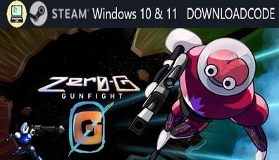 NEU PC Computer Spiel Zero G Gunfight für Windows 10 11 STEAM Download Code Key