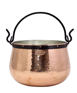 CopperGarden®" Kupferkessel 5 Liter | Handverzinnt