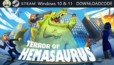 NEU PC Computer Spiel Terror of Hemasaurus für Windows 10 11 STEAM Download Code