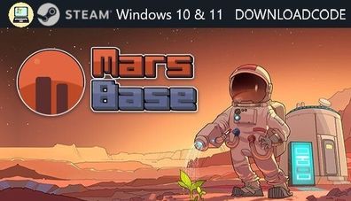 NEU PC Computer Spiel Mars Base für Windows 10 11 STEAM Download Code Game Key