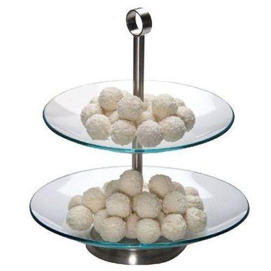 2-stöckige Etagere Leila 25 cm Ambition