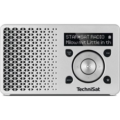 Technisat Digitradio 1 Radio weiß/silber
