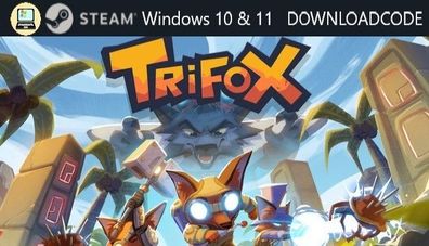NEU PC Computer Spiel Trifox für Windows 10 11 STEAM Downloadcode Game Key Email