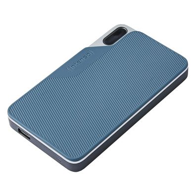 Intenso Lesen/Schreiben bis zu 500 MB/s/250GB USB Typ-C 3.2 Gen 1 (3.1 Gen 1) Blau,